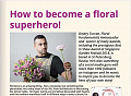 How to Become a Flower Superhero! / «Как стать цветочным супергероем»